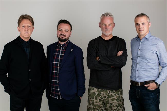 Iris: The agency has hired (from left to right) Mike Cornwell, Chris Whitson, Jason Andrews and Simon Spyer