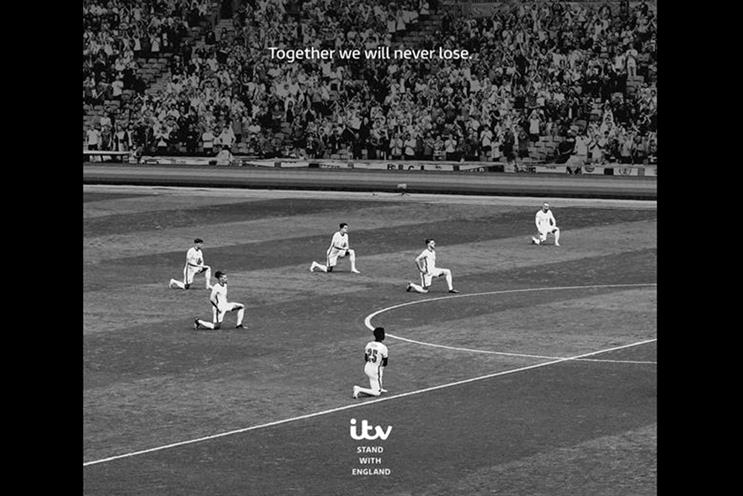 Uncommon Creative Studio: partnered ITV for ad supporting the England football team in the face of racist abuse