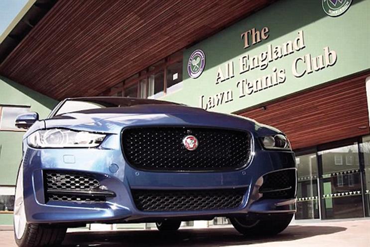 Things we like: Jaguar doing Wimbledon