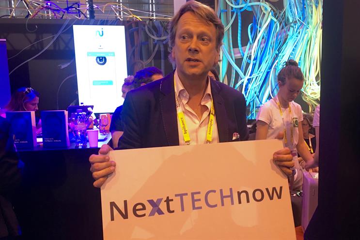 Jim Kite, global lead for NextTechNow, in his role as a tour guide