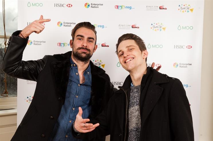 Joseph Carter (right) and co-founder Jack Edwards