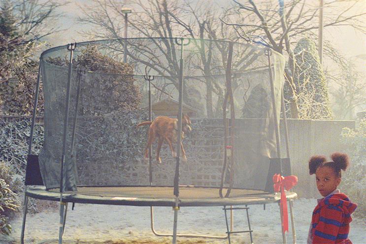 John Lewis' 'Buster the boxer' Christmas ad, created by Adam & Eve/DDB