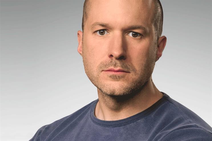 Jony Ive: chief design officer, Apple