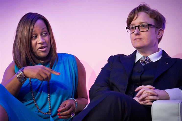 Media360: Karen Blackett (left) and Ruth Hunt
