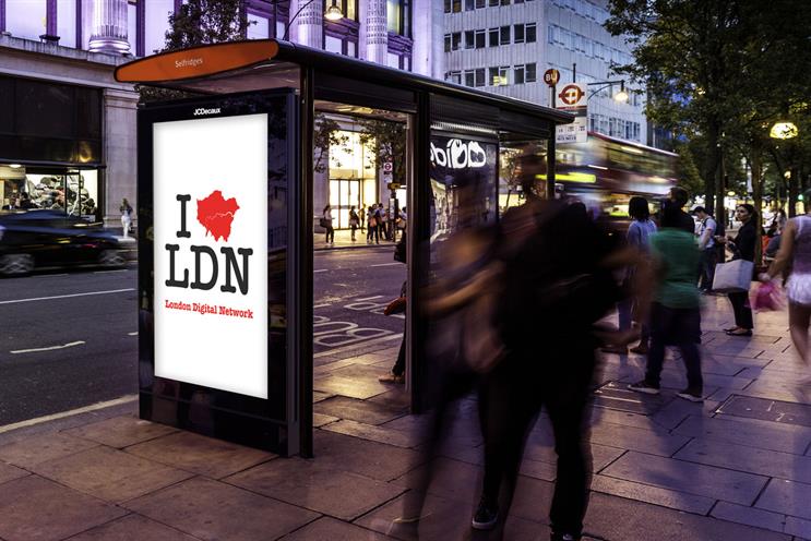 JCDecaux: will build 84-inch digital screens when it takes over TfL's bus shelter ad space