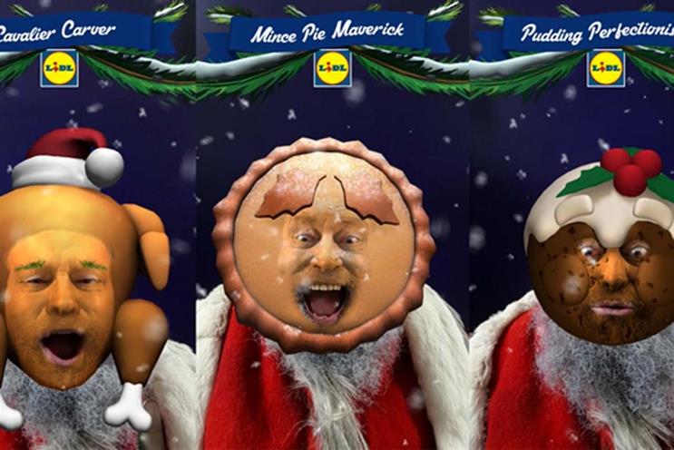 Lidl: Facebook game featuring Brian Blessed