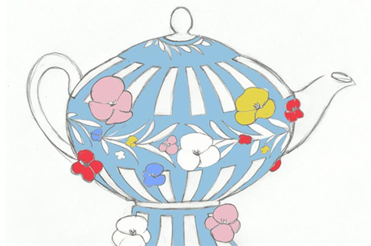 A sketch from designer Lizzie McQuade