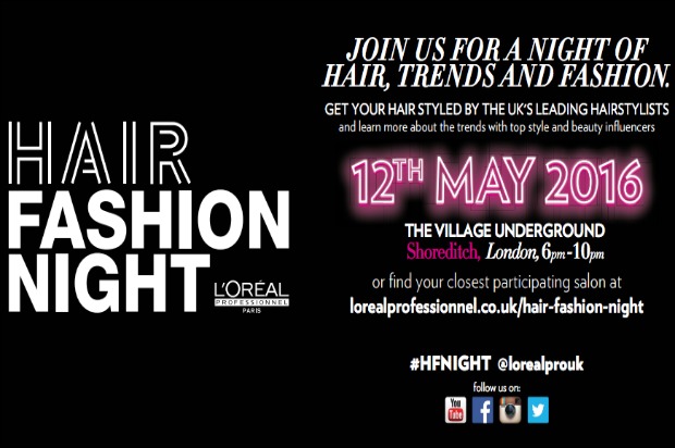 L'Oréal Professionnel to host Hair Fashion Night