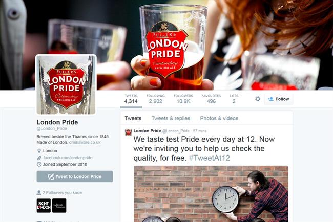 London Pride: runs #TweetAt12 Twitter campaign