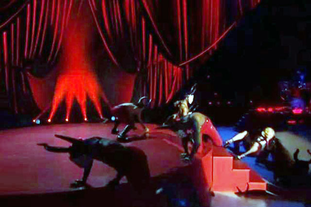Brit Awards 2015: Madonna falls backwards at last night's ceremony