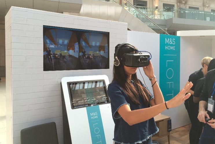 M&S: virtual reality stunt to promote homeware