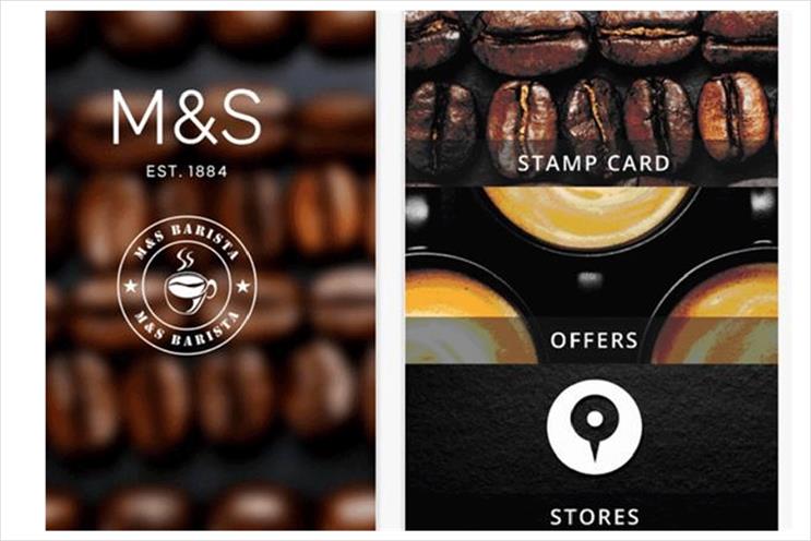 M&S: app is designed to take a bigger gulp of the coffee-to-go market