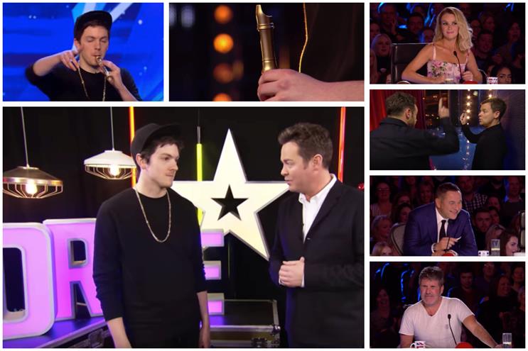Recorder Boi: AMV's got talent (Picture: YouTube / Britain's Got Talent)