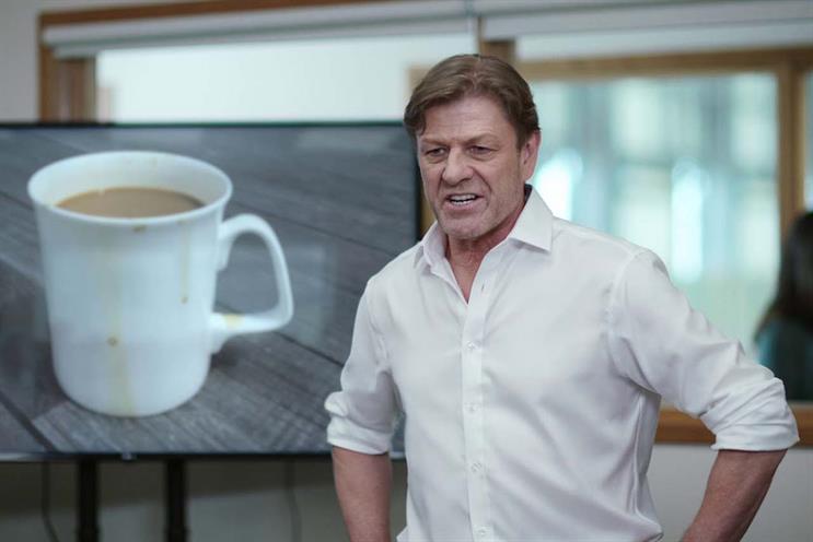 Sean Bean: starred in Yorkshire Tea ad by Lucky Generals last year