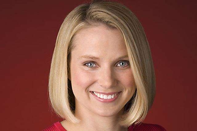 Marissa Mayer: chief executive, Yahoo