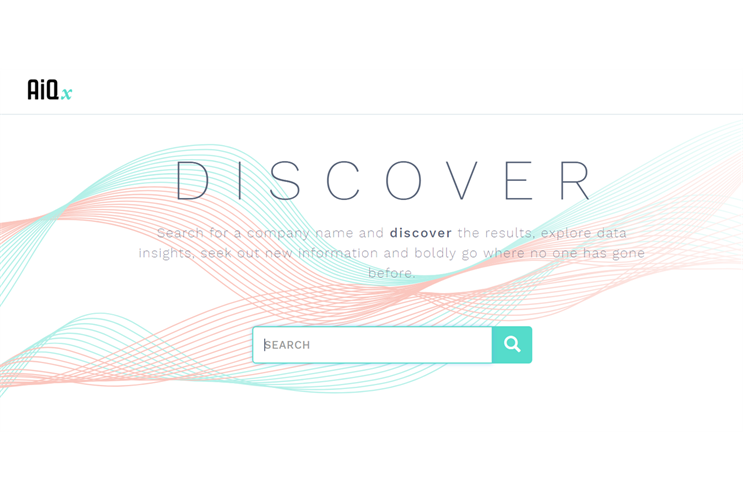 The platform's intuitive interface starts with a simple search bar
