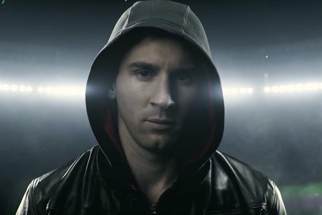 Lionel Messi: the footballer featured in Adidas' #therewillbehaters campaign, created by Iris