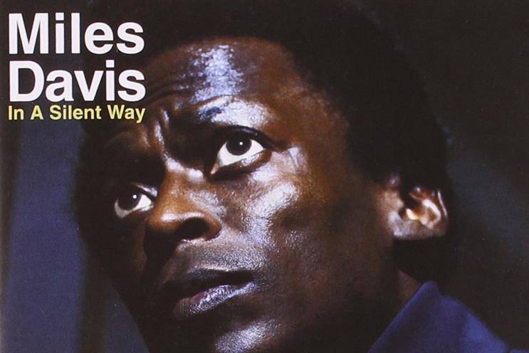 Miles Davies: in a Silent Way, album cover