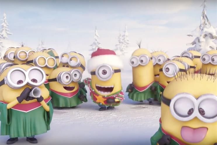 Minions: the Christmas ad is the most-shared