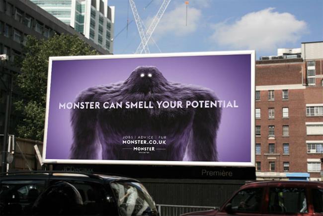 Monster's campaign will feature a heavyweight outdoor campaign