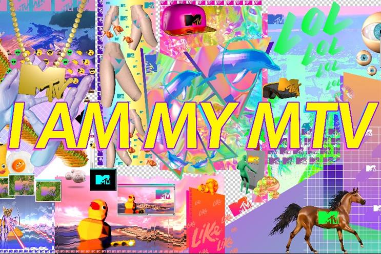 MTV: embraces the internet's visual language