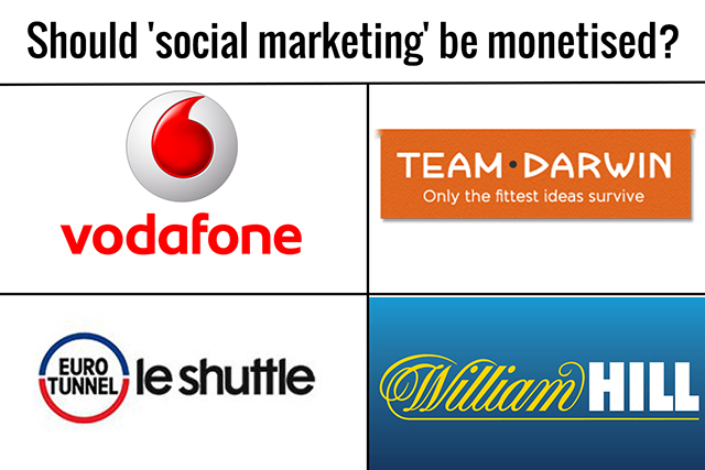 Should 'Social marketing' be monetised?