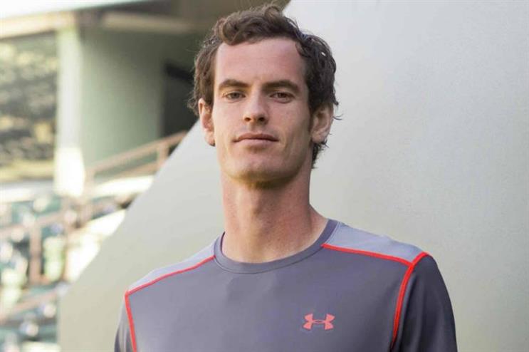 Andy Murray signed for Under Armour activations