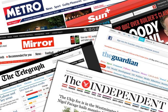 Newspaper ABCs: January 2015 at a glance