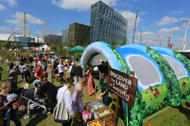 Cow & Gate's Super Yummies brand: activating at village fairs this summer