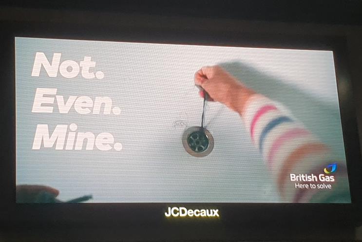 British Gas: hair-raising ad