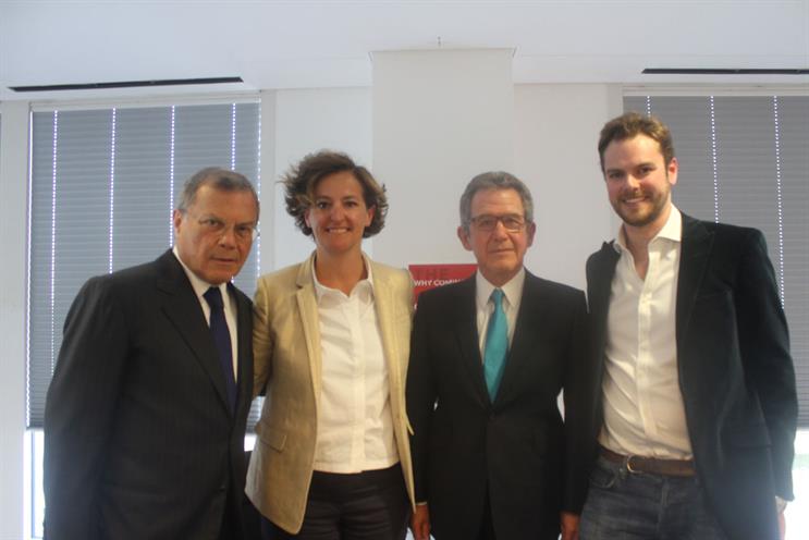 Sir Martin Sorrell, Annette King, Lord Browne and Andrew Barratt