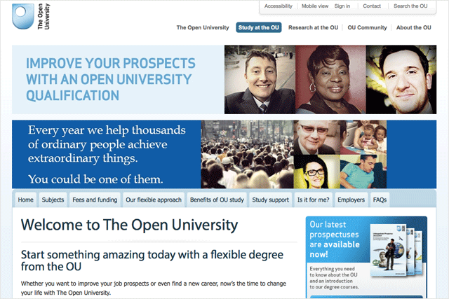 The Open University: AMV BBDO wins brief