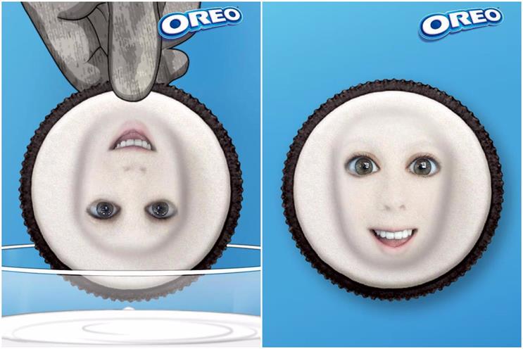 Oreo Squish Lens: one of the lenses that users can unlock