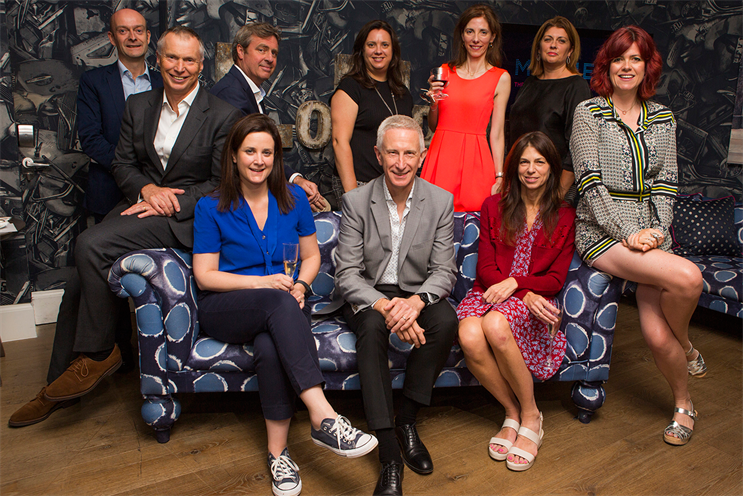 The panel: Back row (L-R) McCabe, Enders Analysis; Smith, ISBA; Rich, Time Inc UK, Jones, Carat UK; Beale, ±±¾©Èü³µpk10 (chair); Todd, Magnetic; Powell, Utopia. Front row: (L-R) Bunting, Monster; Morris; Angear, Abbott Mead Vickers BBDO