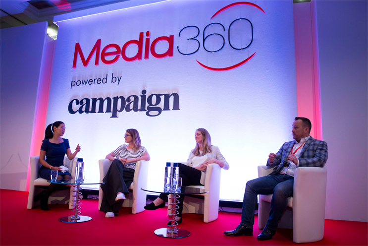 l-r…Emily Tan (chair); Imogen Tazzyman, Karmarama; Caroline Reynolds, iProspect; Ben Sutherland, Diageo