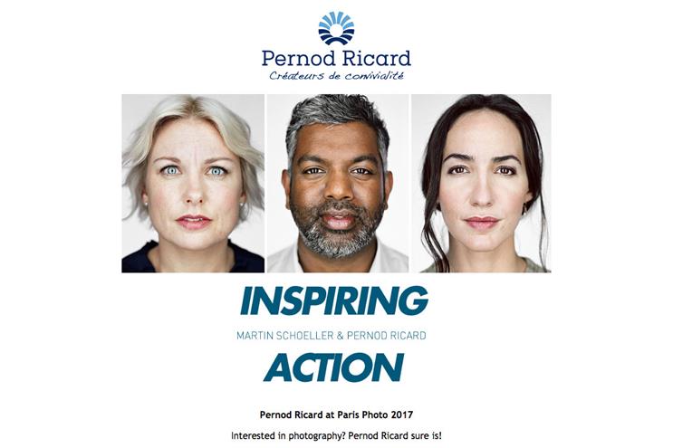 Pernod Ricard partners with Martin Schoeller for Paris Photo