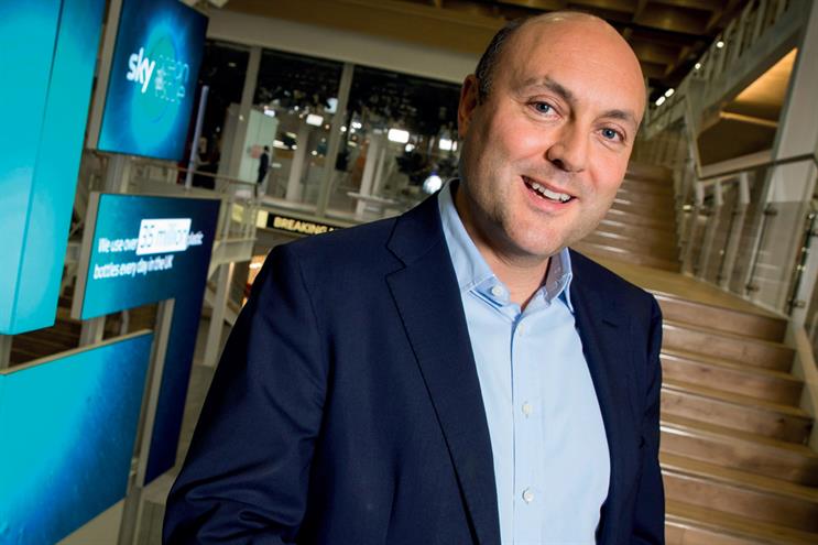 Andrew Griffith's big ambition for Sky's ad sales