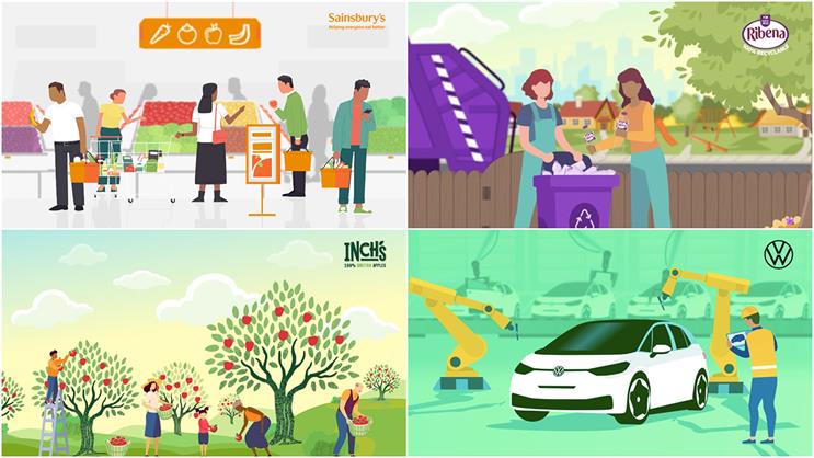 ITV break: will feature messages from Sainsbury's, Ribena, Inch's and VW