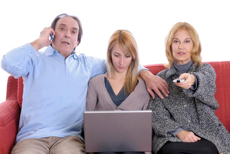 Lockdown: caused media consumption habits of different generations to diverge (Image: Lisa-Blue/Getty)