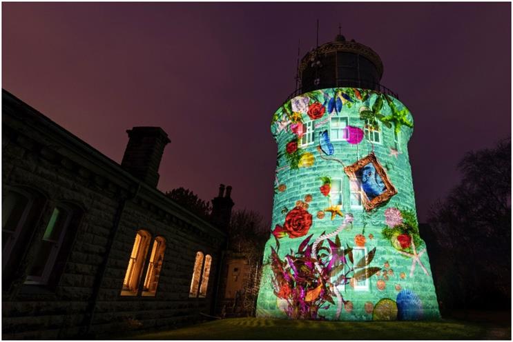 Hendrick’s: projections designed by artist Claire Luxton‌