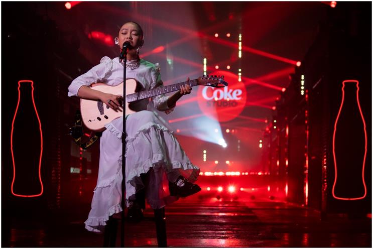 Coke Studio: Griff is one of the seven launch artists 