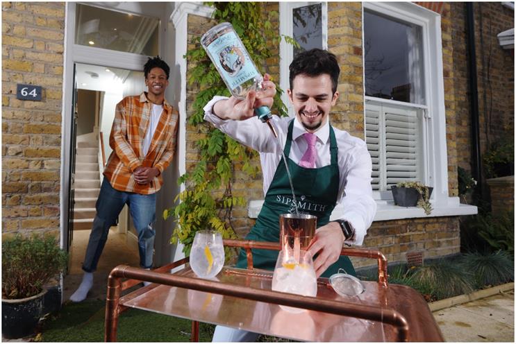 Sipsmith: adaptable experience can take place either at home or online 
