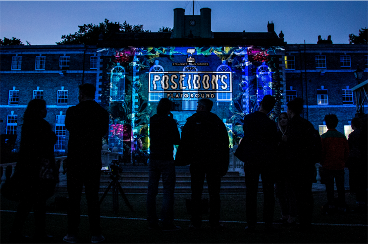 The event was themed as Poseidon's Playground