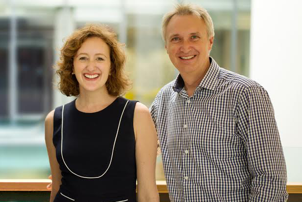Proximity: Ludzker (left) and Dodds
