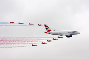 British Airways' A380 debut at RIAT