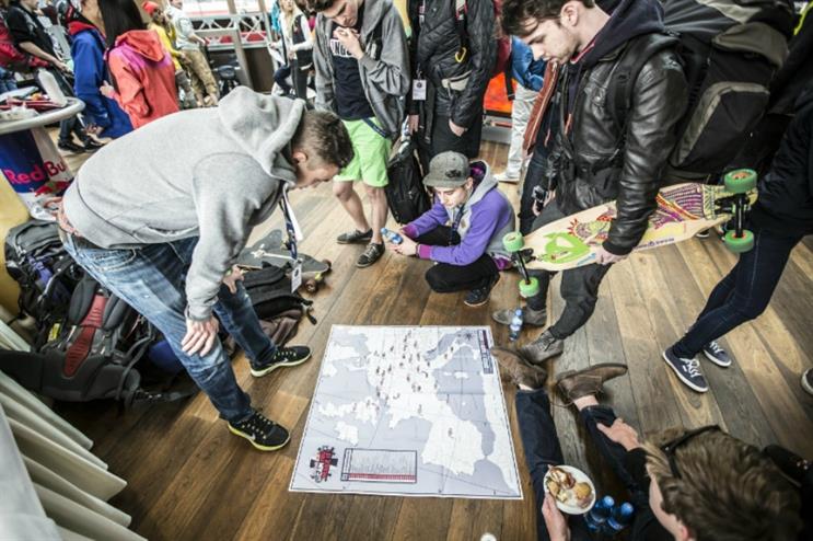 Teams will have to trade cans of Red Bull to survive for one week in Europe