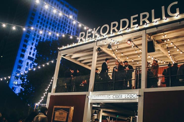 Rekorderlig's Winter Lodge, South Bank