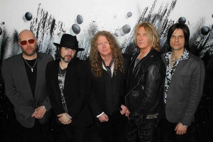 Keith Weir, Guy Griffin, Paul Guerin, Joe Elliott and Phil Martini