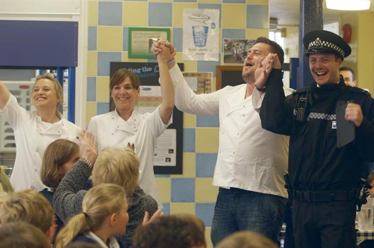 Sacla' stages school opera stunt with Taylor Herring