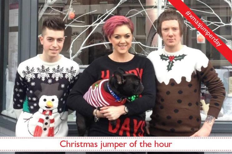 Save the Children's 2013 Christmas jumper campaign